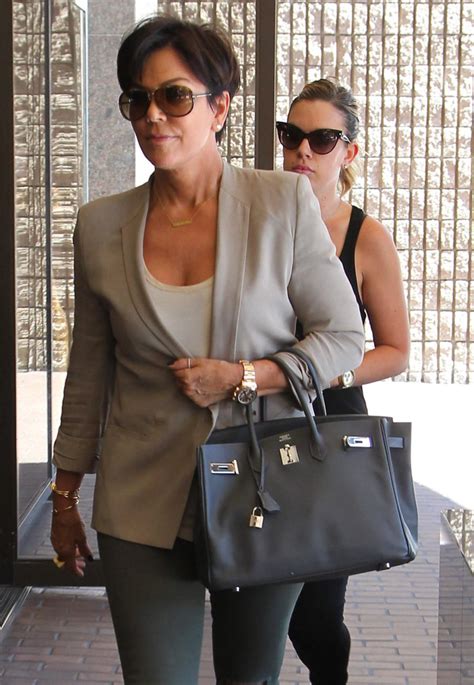 kris jenner hermes bag blonde hair|kris jenner handbags.